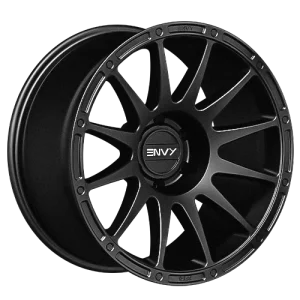 Envy Wheels – FFT8MB – Black – 20″x10″ -12mm – All weather Wheels – FFT8MB-F20106135871-12